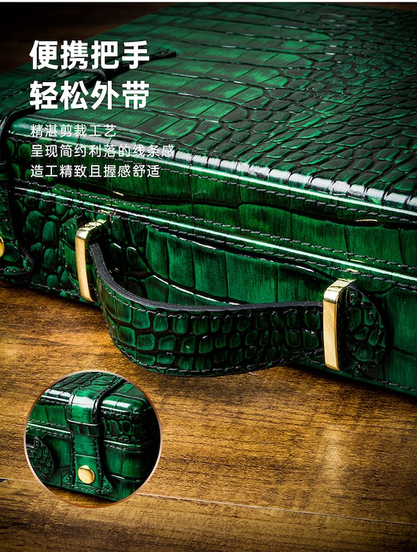 「Lubinski 台灣官方總代理」便攜皮質雪茄雪松木保濕盒｜Capadura｜,雪茄課程,雪茄館,cigar,Capadura,非古雪茄