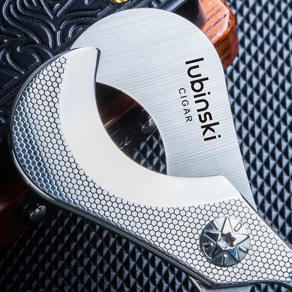 「Lubinski 台灣官方總代理」便攜大口徑雪茄剪刀 不鏽鋼雪加鑽｜Capadura｜,雪茄課程,雪茄館,cigar,Capadura,非古雪茄