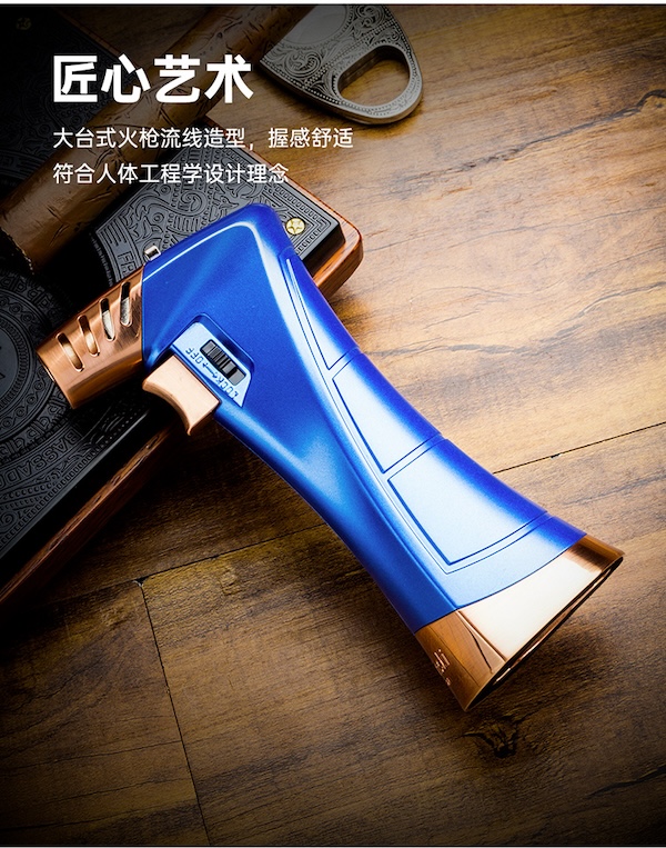 「Lubinski 台灣經銷商」 藍焰單直衝雪茄打火機｜Capadura｜,U50500014,「Lubinski台灣經銷商」藍焰單直衝雪茄打火機｜Capadura｜,雙火模式火力強勁,所有商品,雪茄配件
