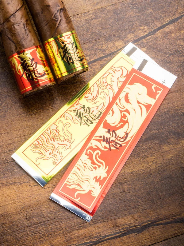 「Lubinski 台灣官方總代理」魯賓斯基 龍年紀念款雪茄腳標修復自黏固定帶｜Capadura｜,雪茄課程,雪茄館,cigar,Capadura,非古雪茄