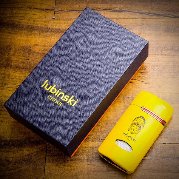 「Lubinski 台灣官方總代理」魯賓斯基 帶開孔單直衝金屬雪茄打火機｜Capadura｜,雪茄課程,雪茄館,cigar,Capadura,非古雪茄