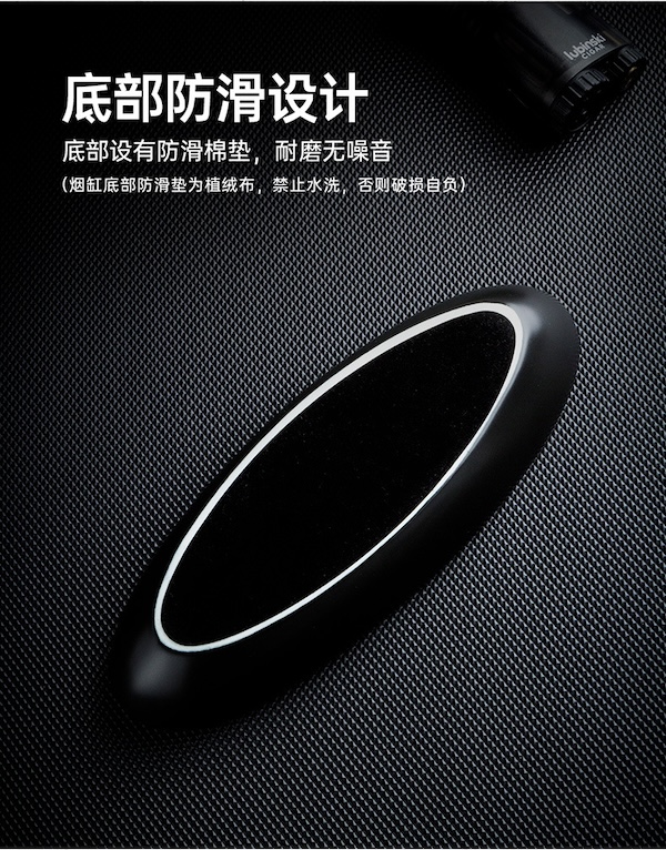 「Lubinski 台灣官方總代理」魯賓斯基 時尚骨瓷單槽雪茄煙灰缸｜Capadura｜