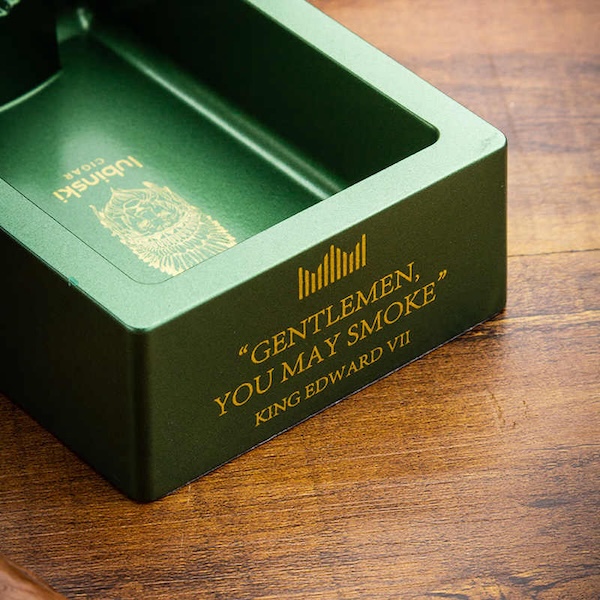 「Lubinski 台灣官方總代理」魯賓斯基 個性時尚鋅合金屬雪茄煙灰缸 ｜Capadura｜,雪茄課程,雪茄館,cigar,Capadura,非古雪茄