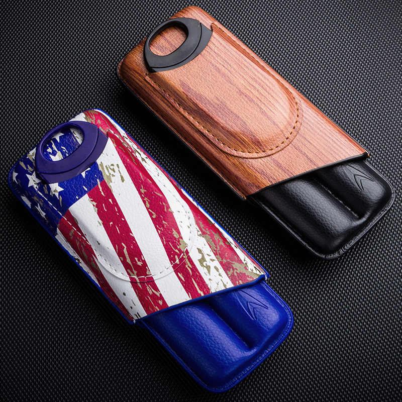 「Lubinski 台灣官方總代理」LOTUS2021 美國蓮花2支裝雪茄保濕皮套｜Capadura｜,雪茄課程,雪茄館,cigar,Capadura,非古雪茄