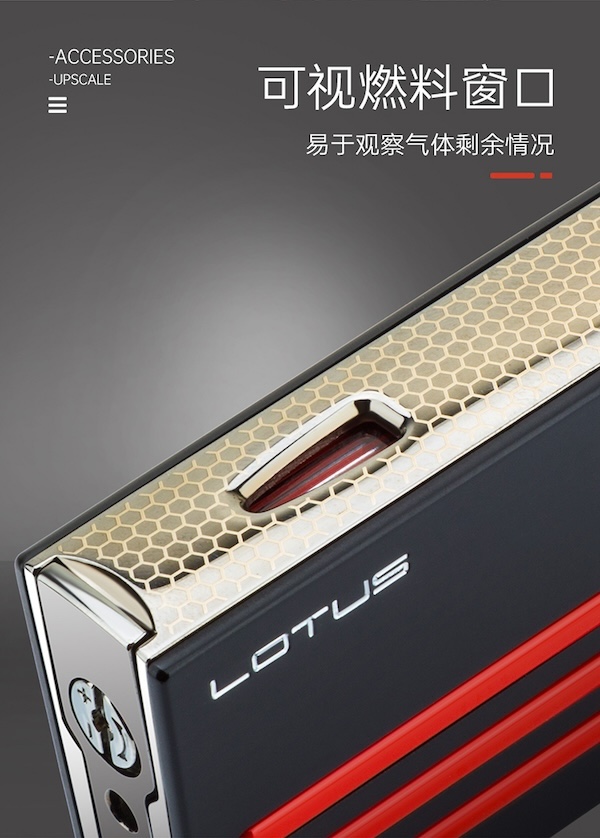 「Lubinski 台灣官方總代理」LOTUS 蓮花 防風充氣雙噴雪茄專用打火機｜Capadura｜,雪茄課程,雪茄館,cigar,Capadura,非古雪茄