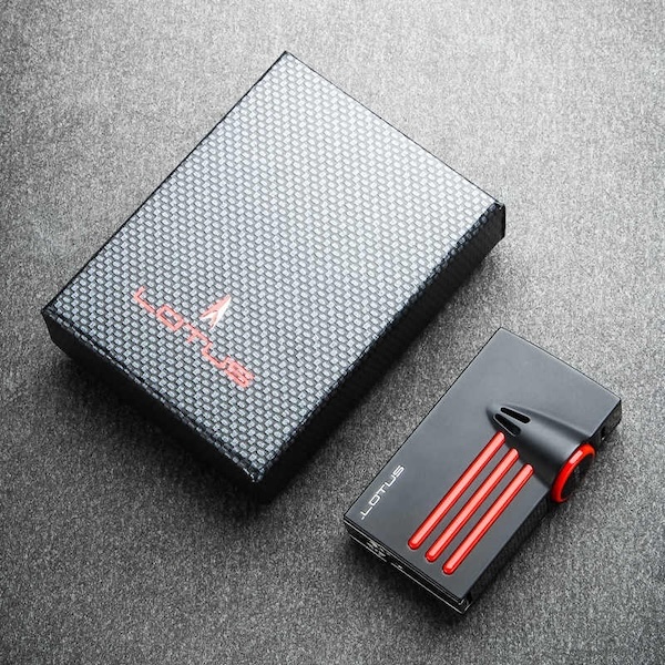 「Lubinski 台灣官方總代理」LOTUS 蓮花 防風充氣雙噴雪茄專用打火機｜Capadura｜,雪茄課程,雪茄館,cigar,Capadura,非古雪茄