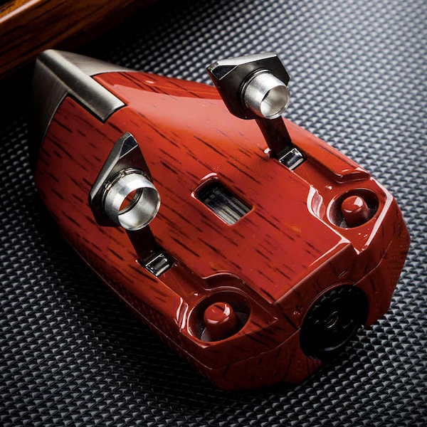 「Lubinski 台灣官方總代理」LOTUS蓮花 時尚個性二直衝聚火金屬雪茄打火機｜Capadura｜,雪茄課程,雪茄館,cigar,Capadura,非古雪茄