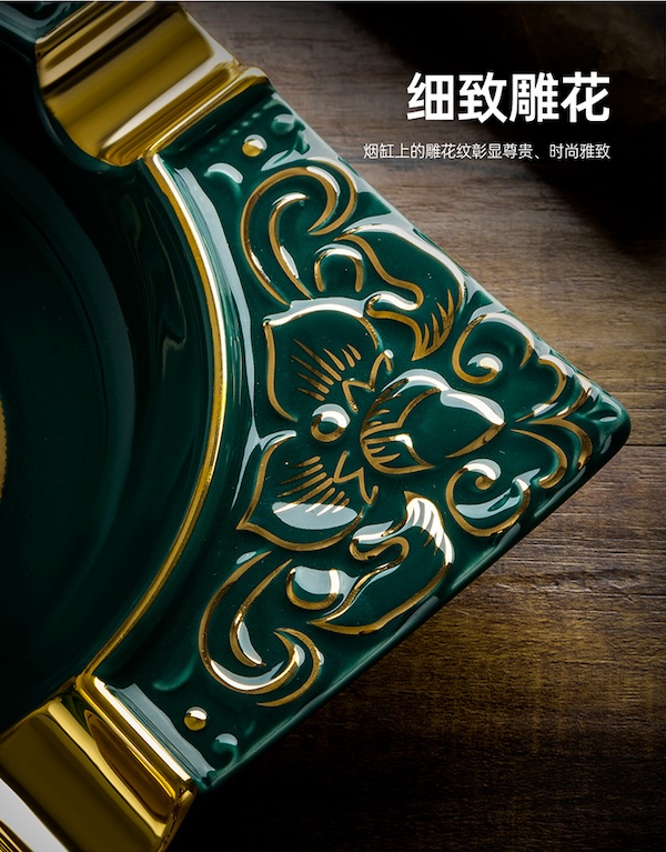 「Lubinski 台灣官方總代理」LUBINSKI 時尚豪華陶瓷 雪茄煙灰缸|Capadura|,雪茄課程,雪茄館,cigar,Capadura,非古雪茄