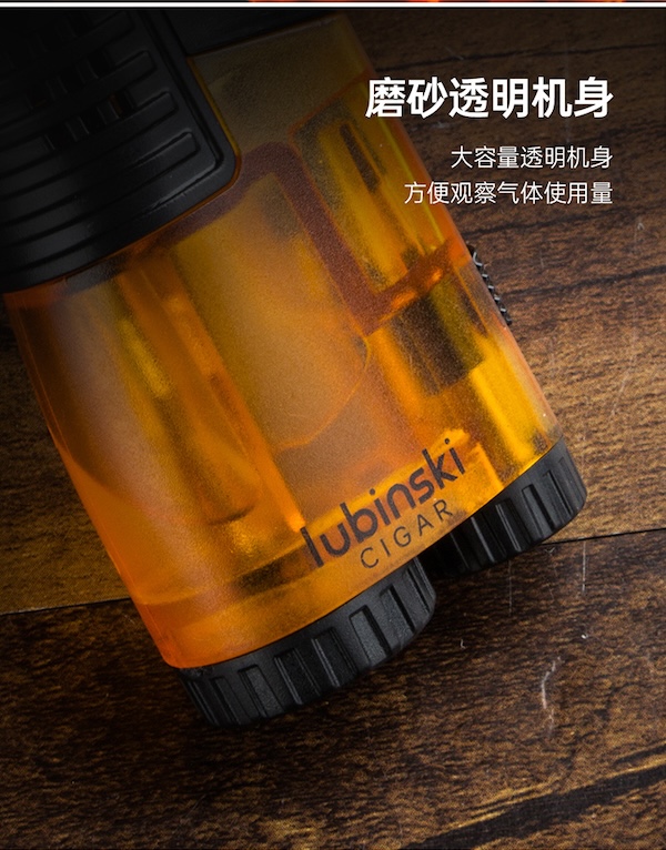 「Lubinski 台灣官方總代理」LUBINSKI 多功能帶開孔器 藍焰三直衝雪茄打火機｜Capadura｜,雪茄課程,雪茄館,cigar,Capadura,非古雪茄