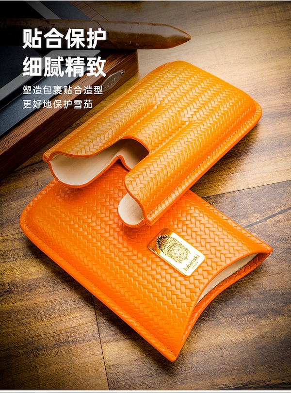 「Lubinski 台灣官方總代理」雪茄便攜皮套3支2支裝牛皮保濕管｜Capadura｜,雪茄課程,雪茄館,cigar,Capadura,非古雪茄