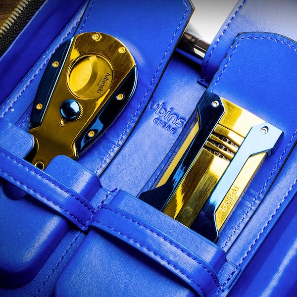 「Lubinski 台灣官方總代理」 蟒蛇紋便攜包5支裝雪茄保濕盒禮品裝｜Capadura｜,雪茄課程,雪茄館,cigar,Capadura,非古雪茄