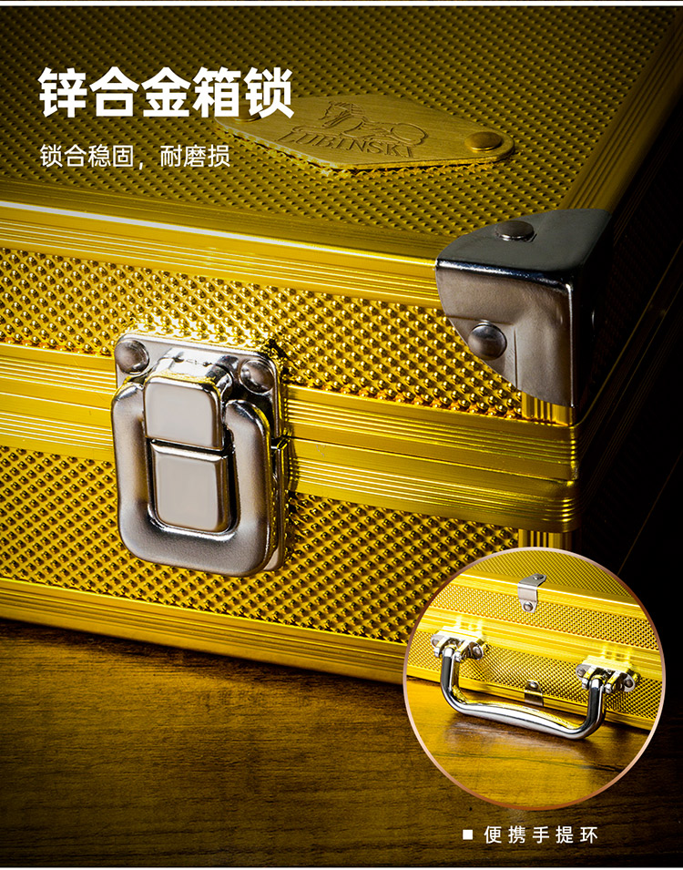 「Lubinski 台灣官方總代理」 鋁合金便攜雪茄展示銷售盒|Capadura|,雪茄課程,雪茄館,cigar,Capadura,非古雪茄