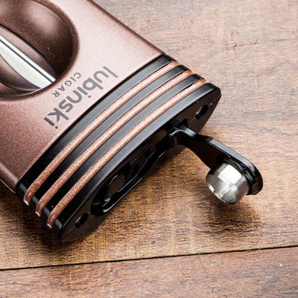 「Lubinski 台灣官方總代理」鋅合金多功能半自動V型雪茄剪 ｜Capadura｜,雪茄課程,雪茄館,cigar,Capadura,非古雪茄