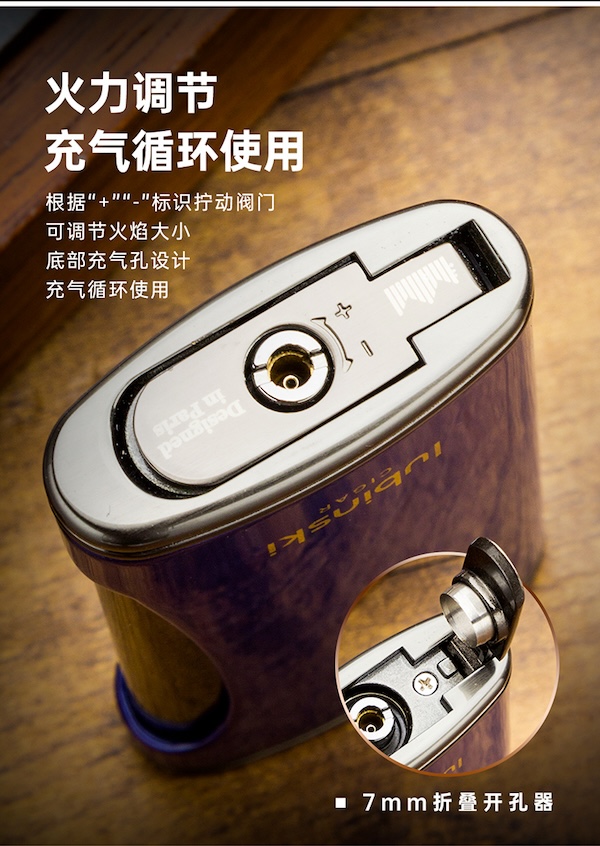 「Lubinski 台灣官方總代理」魯賓斯基 高檔鋅合金屬雪茄打火機禮盒｜Capadura｜,雪茄課程,雪茄館,cigar,Capadura,非古雪茄