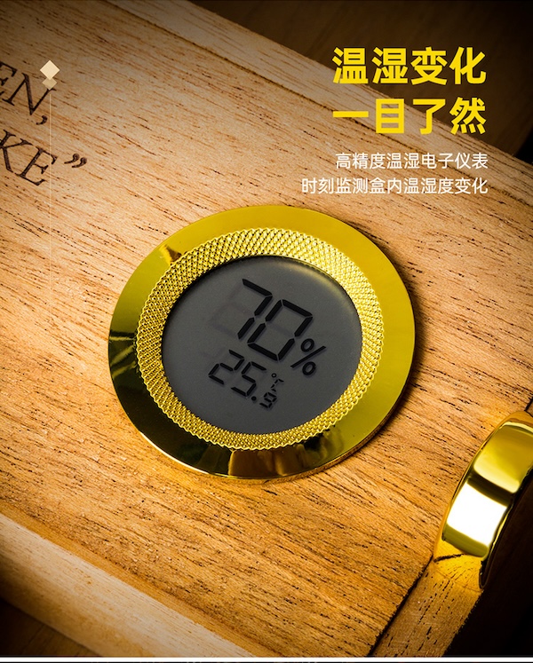 「Lubinski 台灣官方總代理」魯賓斯基 鋼琴烤漆醇化箱雪茄保濕盒 ｜Capadura｜