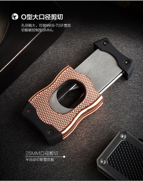 「Lubinski 台灣官方總代理」Colibri科樂比 雪茄V型剪平切二合一斷頭台｜Capadura｜