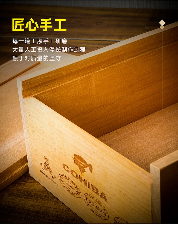 「Lubinski 台灣官方總代理」進口雪松木無漆無油雪茄保濕箱 ｜Capadura｜
