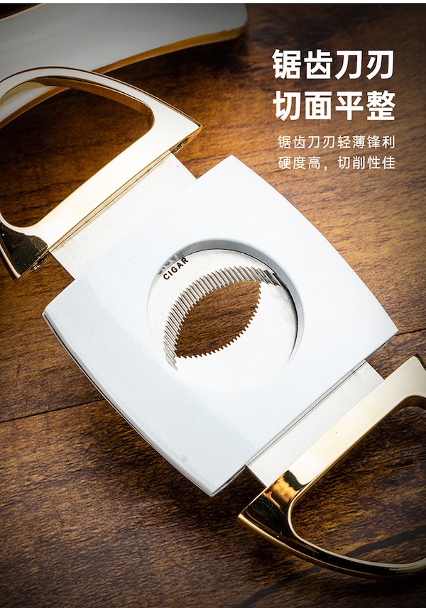 「Lubinski 台灣官方總代理」魯賓斯基 多功能火機+時尚陶瓷煙灰缸+鋒利剪刀 雪茄工具套裝｜Capadura｜