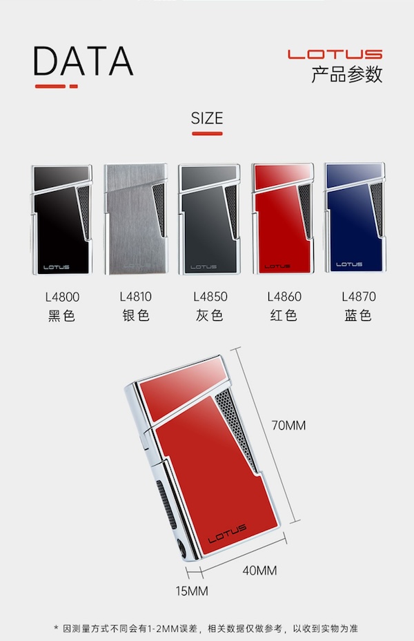 「Lubinski 台灣官方總代理」LOTUS 蓮花 打火機 時尚鋅合金匯聚雙噴打火機 |Capadura|,雪茄課程,雪茄館,cigar,Capadura,非古雪茄