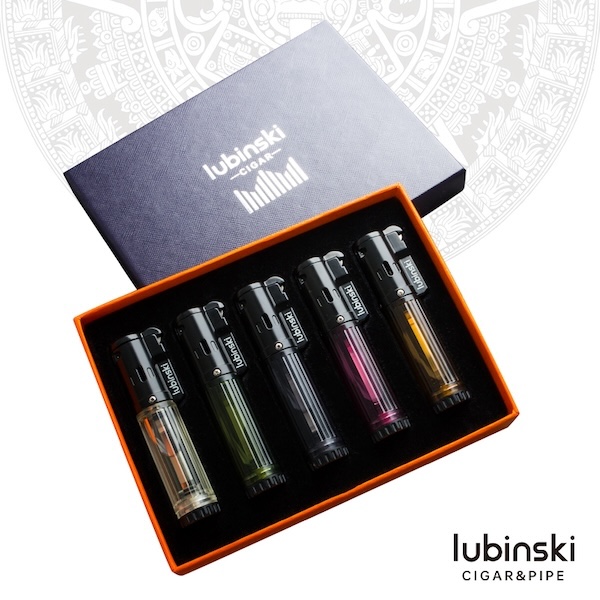 「Lubinski 台灣官方總代理」砂輪單直衝藍焰雪茄打火機禮盒套裝｜Capadura｜,雪茄課程,雪茄館,cigar,Capadura,非古雪茄
