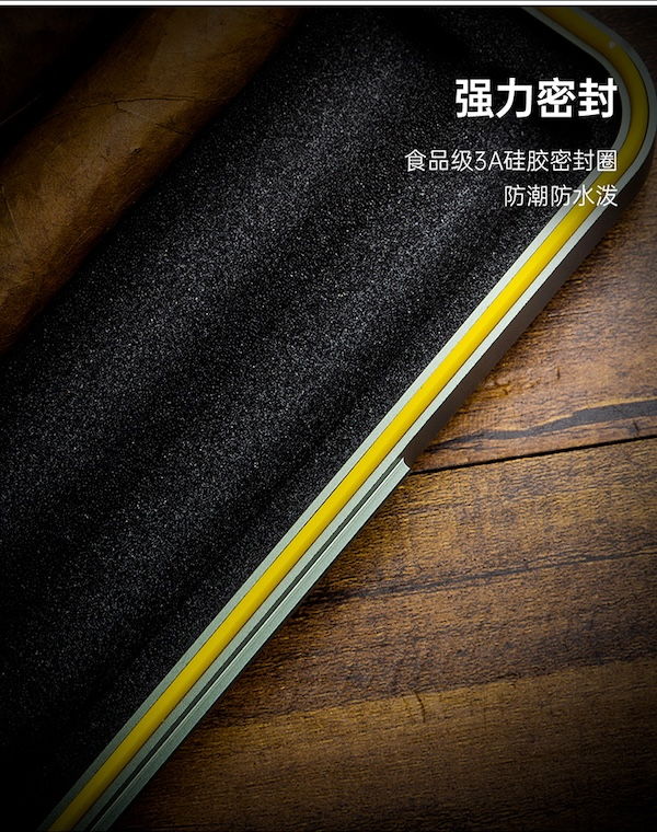 「Lubinski 台灣官方總代理」鋁鎂合金雪茄便攜盒保濕包五支裝|Capadura|,第三方國家輸入查驗,雪茄課程,雪茄館,cigar,Capadura