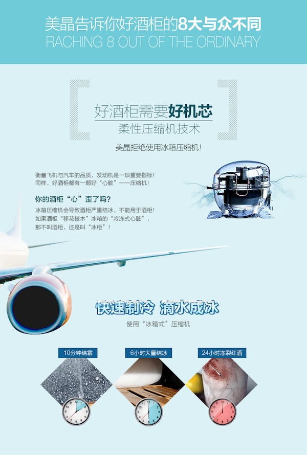 「Lubinski 台灣官方總代理」Raching 美晶 RC690S 紅酒櫃 恆溫冰箱酒櫃｜Capadura｜