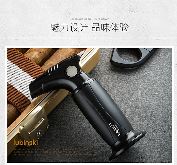 「Lubinski 台灣官方總代理」魯賓斯基 高檔直衝火台式雪茄防風打火機｜Capadura｜,雪茄課程,雪茄館,cigar,Capadura,非古雪茄