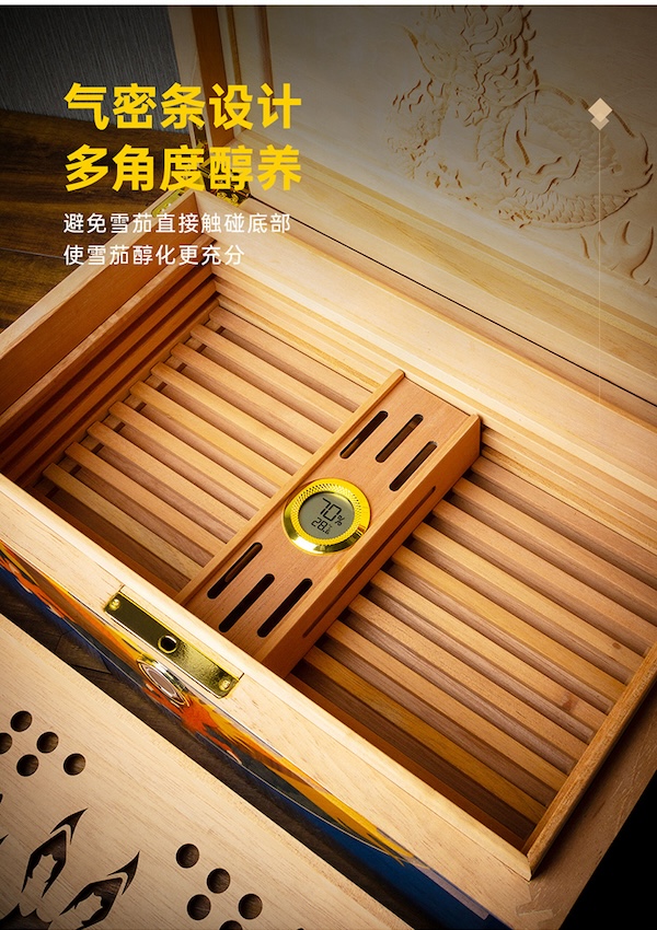 「Lubinski 台灣官方總代理」魯賓斯基 限量版西班牙雪松木雪茄保濕盒｜Capadura｜