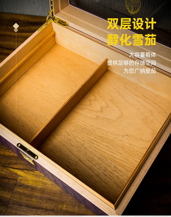「Lubinski 台灣官方總代理」魯賓斯基 鋼琴烤漆醇化箱雪茄保濕盒 ｜Capadura｜