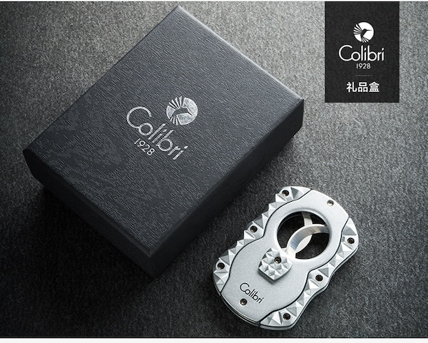 「Lubinski 台灣官方總代理」COLIBRI 科樂比 美國進口 雪茄剪刀金扇形斷頭台｜Capadura｜