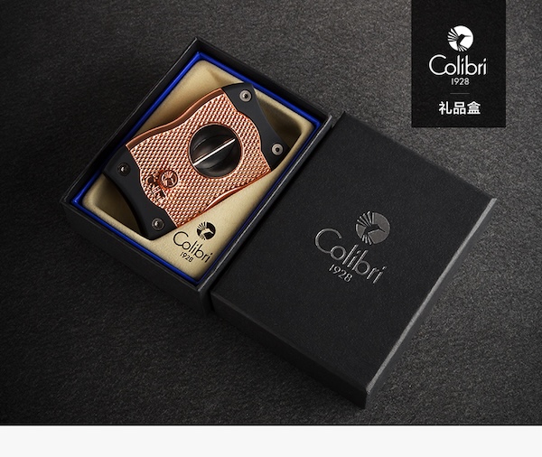 「Lubinski 台灣官方總代理」Colibri科樂比 雪茄V型剪平切二合一斷頭台｜Capadura｜