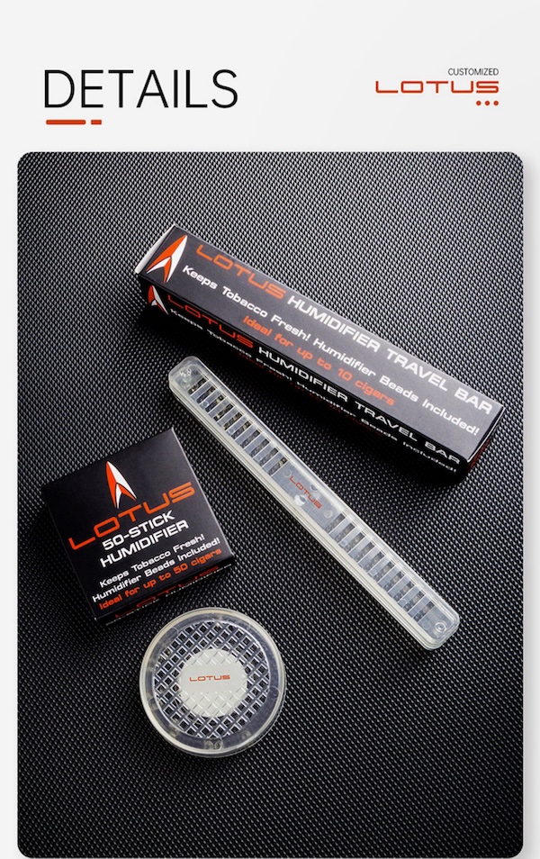 「Lubinski 台灣官方總代理」LOTUS 原裝正品 美國蓮花 煙草恆濕珠雪茄盒保濕器｜Capadura｜,雪茄課程,雪茄館,cigar,Capadura,非古雪茄