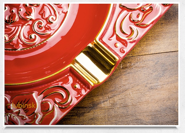 「Lubinski 台灣官方總代理」LUBINSKI 時尚豪華陶瓷 雪茄煙灰缸|Capadura|,雪茄課程,雪茄館,cigar,Capadura,非古雪茄