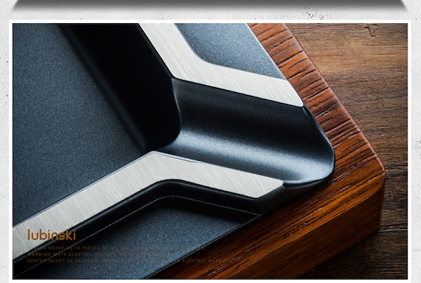 「Lubinski 台灣官方總代理」復古風雞翅木實木雪茄煙灰缸|Capadura|,雪茄課程,雪茄館,cigar,Capadura,非古雪茄