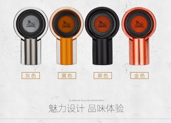 「Lubinski 台灣官方總代理」便攜式單口鋅合金拉絲雪茄煙灰缸 ｜Capadura｜