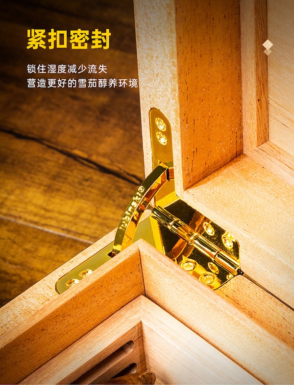 「Lubinski 台灣官方總代理」魯賓斯基 進口雪松木層架高檔醇化茄保濕盒｜Capadura｜