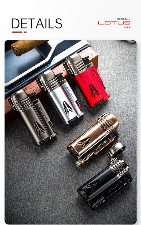 「Lubinski 台灣官方總代理」LOTUS蓮花 原裝正品 多功能帶鑽孔器雪茄打火機|Capadura|,雪茄課程,雪茄館,cigar,Capadura,非古雪茄