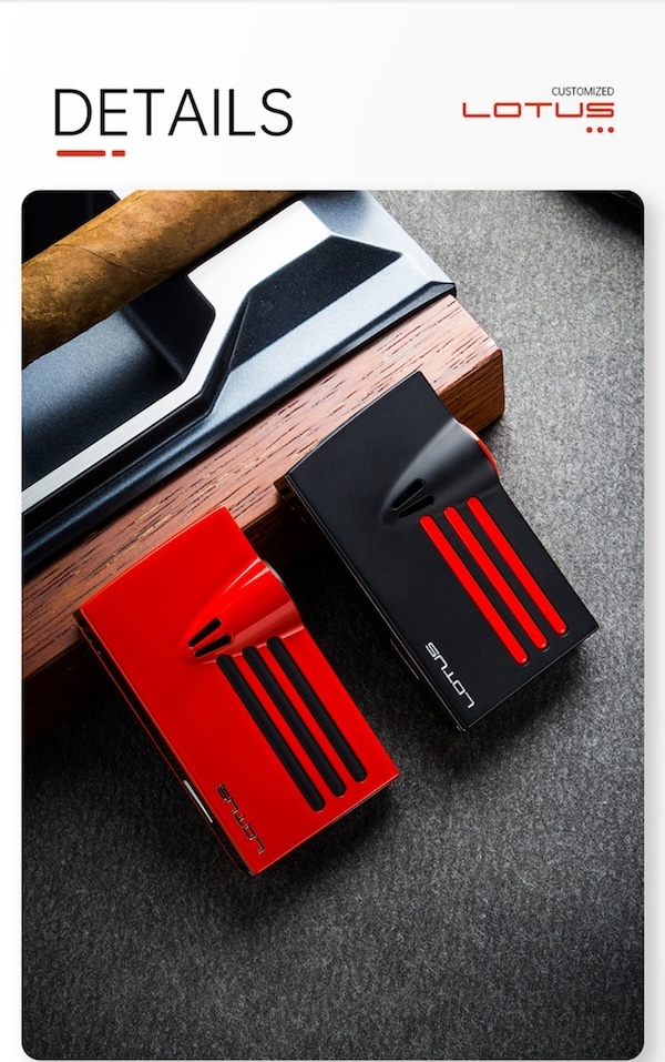 「Lubinski 台灣官方總代理」LOTUS 蓮花 防風充氣雙噴雪茄專用打火機｜Capadura｜,雪茄課程,雪茄館,cigar,Capadura,非古雪茄