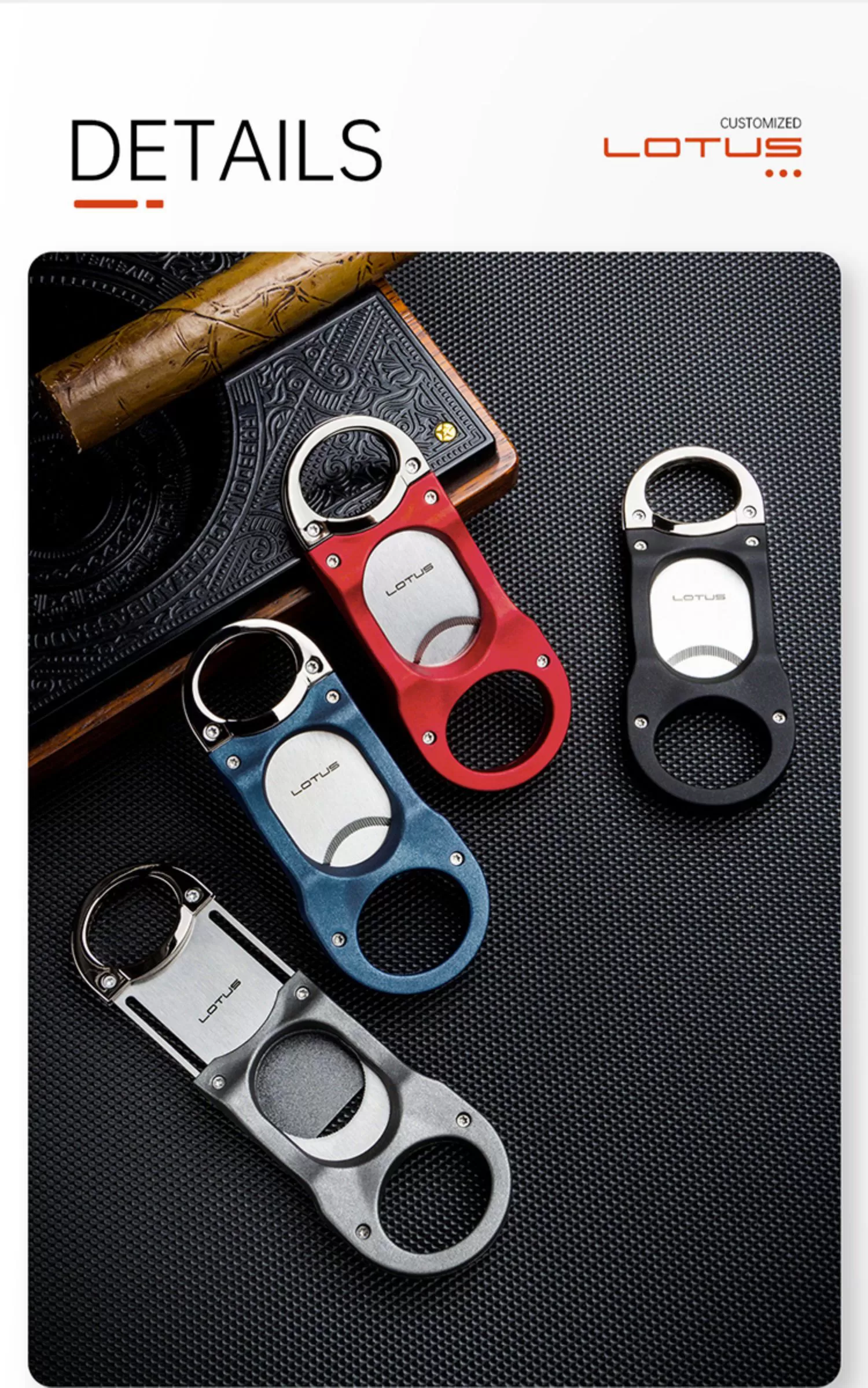 「Lubinski 台灣官方總代理」LOTUS蓮花 鋒利順滑大口徑雪茄剪刀｜Capadura｜,雪茄課程,雪茄館,cigar,Capadura,非古雪茄