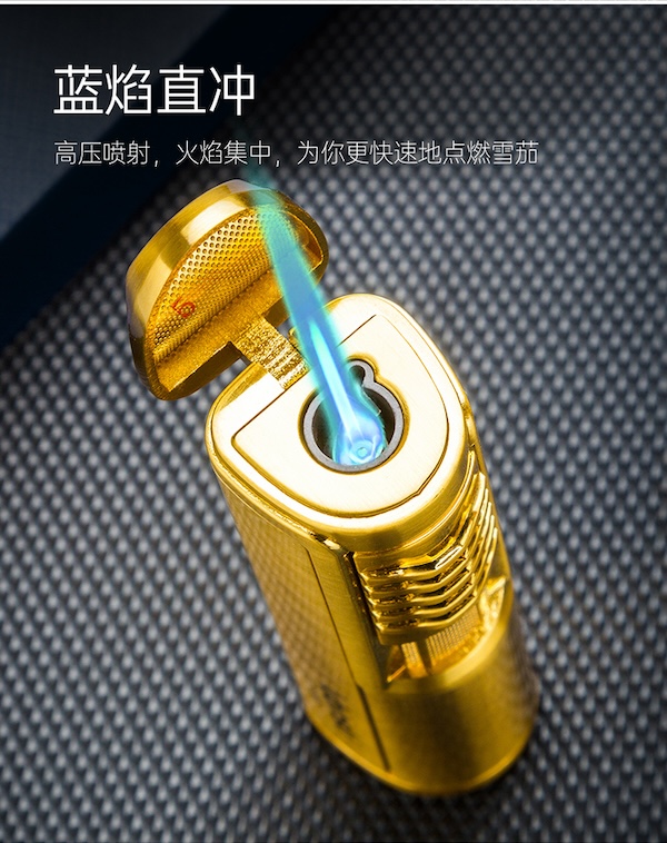 「Lubinski 台灣官方總代理」LUBINSK 便攜雪茄直衝打火機+煙灰缸 2件套裝禮盒|Capadura|,雪茄課程,雪茄館,cigar,Capadura,非古雪茄