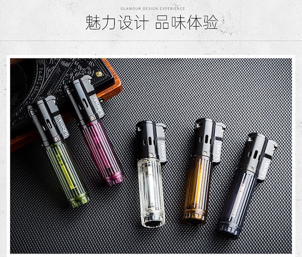 「Lubinski 台灣官方總代理」砂輪單直衝藍焰雪茄打火機禮盒套裝|Capadura|,雪茄課程,雪茄館,cigar,Capadura,非古雪茄