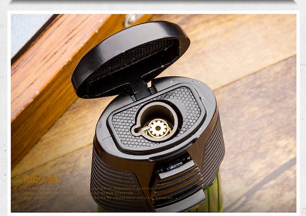 「Lubinski 台灣官方總代理」魯賓斯基 多功能帶煙托架單直衝點雪茄打火機|Capadura|,雪茄課程,雪茄館,cigar,Capadura,非古雪茄