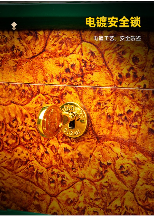 「Lubinski 台灣官方總代理」魯賓斯基 進口雪松木層架高檔醇化茄保濕盒｜Capadura｜