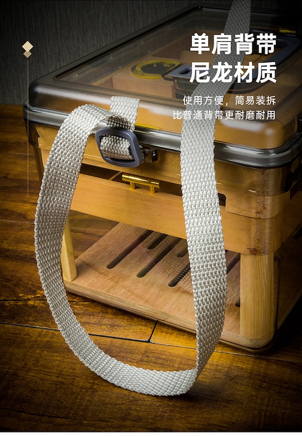 「Lubinski 台灣官方總代理」魯賓斯基 大容量西班牙雪松木雪茄保濕醇化盒｜Capadura｜