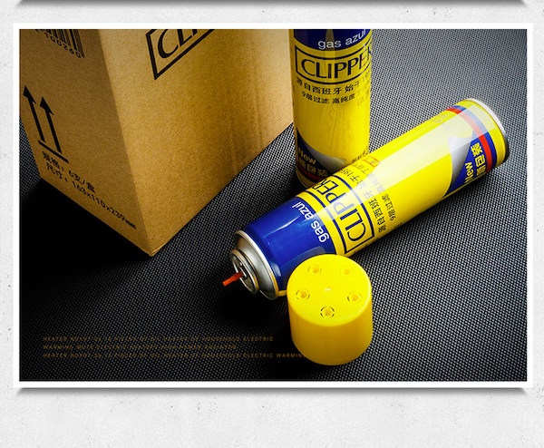 「Lubinski 台灣官方總代理」CLIPPER 可利福 打火機充氣丁烷氣體 300ml |Capadura|,雪茄課程,雪茄館,cigar,Capadura,非古雪茄