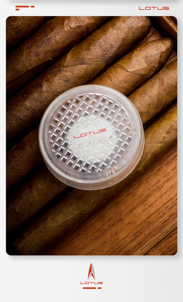 「Lubinski 台灣官方總代理」LOTUS 原裝正品 美國蓮花 煙草恆濕珠雪茄盒保濕器｜Capadura｜,雪茄課程,雪茄館,cigar,Capadura,非古雪茄