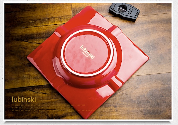 「Lubinski 台灣官方總代理」LUBINSKI 時尚豪華陶瓷 雪茄煙灰缸|Capadura|,雪茄課程,雪茄館,cigar,Capadura,非古雪茄