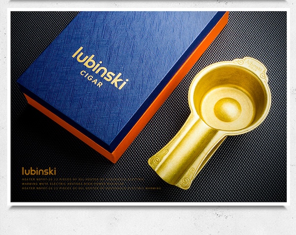 「Lubinski 台灣經銷商」LUBINSKI 金屬純銅高檔雪茄專用煙灰缸｜Capadura｜,雪茄課程,雪茄館,cigar,Capadura,非古雪茄