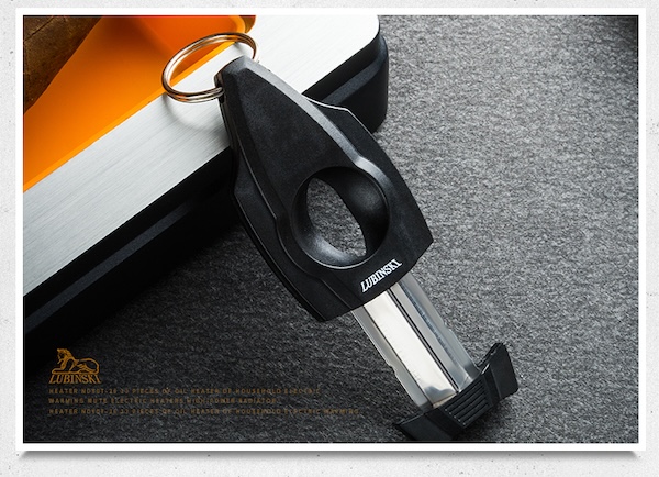 「Lubinski 台灣官方總代理」旅遊經典塑膠不鏽鋼V型雪茄剪刀|Capadura|,雪茄課程,雪茄館,cigar,Capadura,非古雪茄