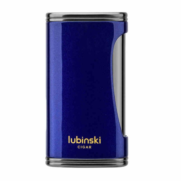 「Lubinski 台灣官方總代理」魯賓斯基 高檔鋅合金屬雪茄打火機禮盒｜Capadura｜